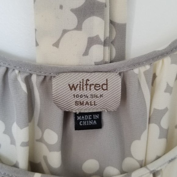 Wilfred silk sleeveless dress, sz S - Picture 2 of 6